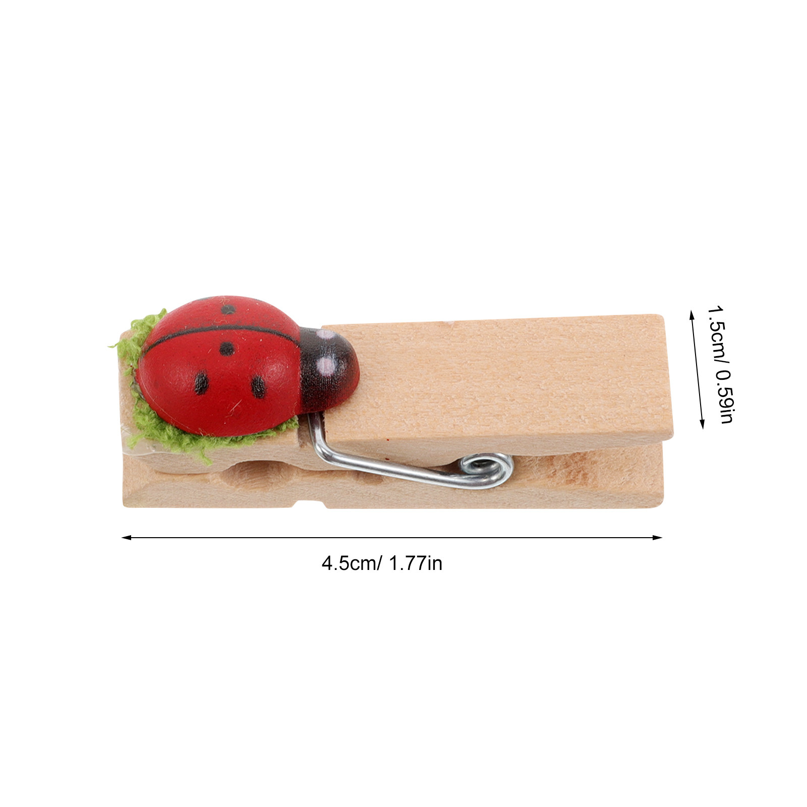 40 ชิ้น คลิปไม้ลายการ์ตูน รูปเ - Embellishments For Scrapbooking บทวิจารณ์และราคา
